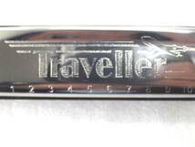 Hohner ホーナー 10ホール　ハーモニカ　C調　C メジャー　10穴　Traveller 10HOLES トラベラーハープ デニムのポーチ付_画像3