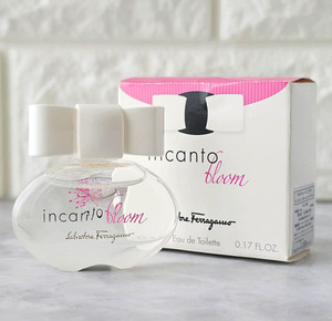 ★Salvatore Ferragamo フェラガモ/incanto Bloom インカント ブルーム ミニ香水★5ml・EDT・USED★