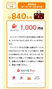 懸賞応募★えらべるPay1000円分が840名様に当たる！井村屋肉まんあんまんですきまごはん！キャンペーン！応募レシート