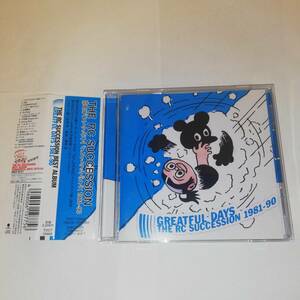 ▼GREATFUL DAYS　THE RC SUCCESSION 1981-90 ▼帯付き レンタル落ち▼RCサクセション ▼TOCT‐25668