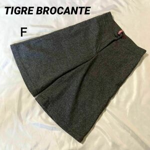 TIGRE BROCANTE ティグルブロカンテ　天空丸　キュロットパンツ　膝下　ウール混