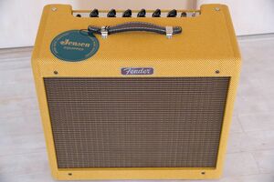 【美品】Fender Blues Junior LTD Lacquered Tweed 75周年限定バッジ
