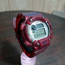 G-SHOCK CASIO ジーショック　カシオ　プチカスタム　電池交換　ベルベゼ加工　DW 8600K イルグジ　イルカ　クジラ　_画像2