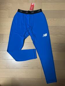 New balance メンズ ロングタイツ 2XL ブルー 新品 ☆決算セール★