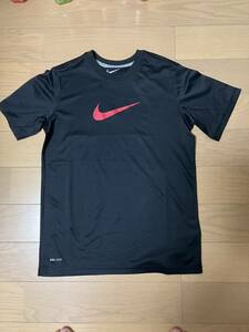 NIKE DRI-FIT Junior short sleeves BK 150. new goods * settlement of accounts sale *,