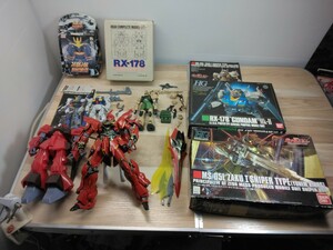 当時物　ガンダム　フィギュア　ジャンク　シナンジュ　リックディアス　RX-178 ガンダムマークⅡ　ザク スーパーロボット大戦　おもちゃ　