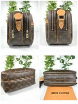 1円 LOUIS VUITTON ルイヴィトン M45254 モノグラム リポーター PM クロスボディ ショルダーバッグ シリアルSP1918_画像3