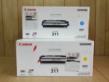 未使用●Canon キャノン 純正 トナーカートリッジ CRG-311 使用期限不明 LBP5300/5360/5400/他 4色 7本セット●_画像3