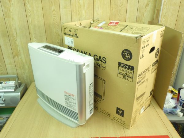 2023年最新】Yahoo!オークション -ガスファンヒーター 都市ガス 15畳の