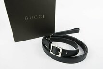 【美品】GUCCI グッチ リード 首輪 ペット 犬 ブランド雑貨 小物 040・2194・4126・519【PL12】_画像1