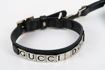 【美品】GUCCI グッチ リード 首輪 ペット 犬 ブランド雑貨 小物 040・2194・4126・519【PL12】_画像3