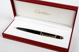 【美品】Cartier カルティエ ボールペン ディアボロ ドゥ カルティエ サファイア 使用可【PO66】