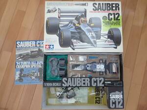 絶版・希少 !! タミヤ 1/10 RC キット!! ザウバー C12（SEUBER C12）!! 1994 限定スペシャルキット 未使用・未組立!! 100円～売り切り !!