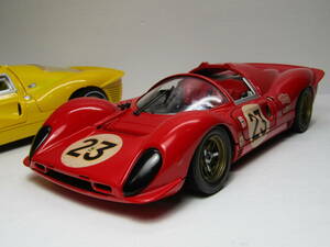 Ferrari 330 P4 1/18 V12 Jouefevolution ピニンファリーナ Pininfarina イタリア製 当時物 マラネッロ ENZO NART デイトナ ルマン