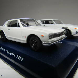 NISSAN 日産 SKYLINE スカイライン TOKYO JDM 1/64 ニッサン GT-R コナミ 絶版名車コレクション 限定Limited Edition KPGC10 110 2005年製 の画像10