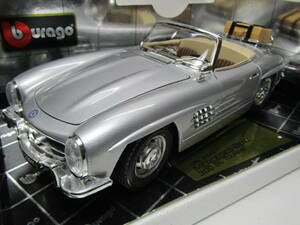 Mercedes Benz 1/18 メルセデスベンツ 300SL 1957 Daimler 立て目 Made in Italy 当時物 Roadstar 名車 SL MILLE MIGLIA ミッレミリア W196