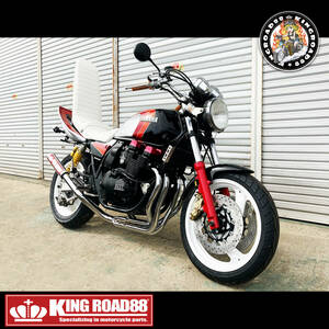 【新商品■期間限定送料無料！】ヤマハ / XJR400 / 4HM ☆ KingRoad88 / RPMタイプ / Hachi-Hachi管 / フルエキゾーストマフラー