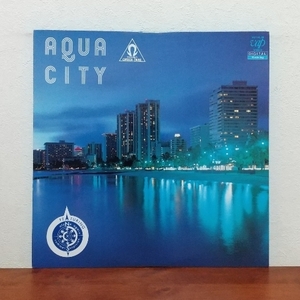 LP/ 杉山清貴 & オメガトライブ「AQUA CITY / アクアシティ」歌詞カード付 / SUMMER SUSPICION