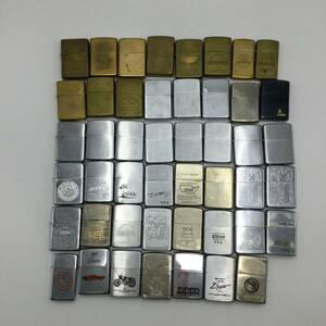 S94◎【ジャンク品】47点セット ZIPPO ジッポ オイルライター ジッポー ゴールドカラー系 唐草模様 等 喫煙グッズ 喫煙具 現状品 ◎