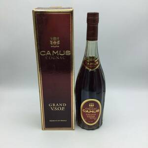 F6 ★【未開栓】CAMUS GRAND VSOP COGNAC カミュ グランド ロングネック コニャック ブランデー 700ml 40% 箱付き 洋酒 古酒 ★