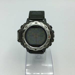 F84★【QZ/不動品】CASIO PRO TREK FISHING GEAR PRT-50FGJ カシオ プロトレック クォーツ フィッシングギア 腕時計 現状品 ★