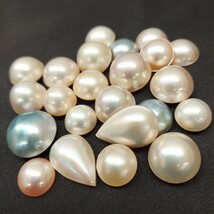 【パール大量まとめ】真珠 マベパール 淡水 アヤコ ミキモトルース フェイクパール ネックレス ブレスレット Pearl アクセサリー 約3.9kg_画像3