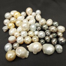 【パール大量まとめ】真珠 マベパール 淡水 アヤコ ミキモトルース フェイクパール ネックレス ブレスレット Pearl アクセサリー 約3.9kg_画像4