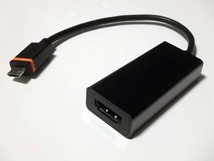 ★Slim Portアダプター　MicroUSBからHDMIへ出力　NEXUS7/5用★送料120円_画像1