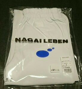 訳あり NAGAILEBEN ナガイレーベン 女子パンツ ホワイト Ｓ FT4408 新品開封済み 未使用 保管品 裾あげ済み