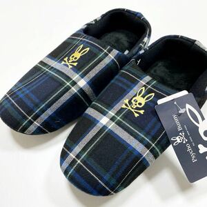  new goods rhinoceros koba knee slippers room shoes blue check 