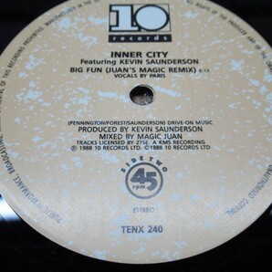 Inner City / Big Fun / TENX 240 / 12inc / クラブミュージックレコード LP ▼の画像3