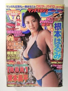 ヤングマガジンCAR & BIKE 2003年5月23日号増刊◆根本はるみ/安田美沙子/レースクイーン/中村美沙子/日向久美