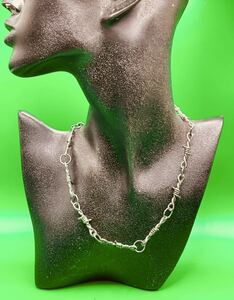 Jean-Paul GAULTIER ジャンポールゴルチェ/vintage Collection sample iron wire wire antique necklace