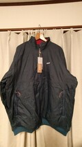 【新品BEAMS購入】パタゴニア　Patagonia　リバーシブル　シェルド　マイクロディニ　ジャケット　濃紺シェル赤フリース【定価28,600円】_画像1