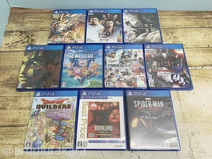 中古☆プレイステーション4 PS4 龍が如く6命の詩 デビルメイクライ4スペシャルエディション ソフト 他 計10本セット