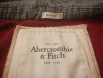 Abercrombie＆Fitch アバクロ ロゴワッペン付 ｘｘｌ　スウェットジップアップパーカー カジュアル アメカジ ライトアウター_画像7