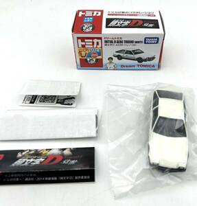 ◯トミカ ドリームトミカ　頭文字D AE86 トレノ（白）　タカラトミー◯ TAKARA TOMY tomica 藤原とうふ店