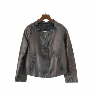 Maison Martin Margiela mezzo n Martin Margiela 2004SS первый период масло do одиночный кожаный жакет Brown 42 ITX8CVRFV8XA