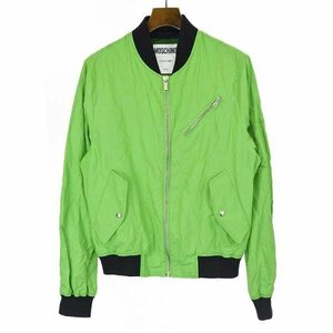 MOSCHINO Moschino 17SS LOOK46 Bomber jacket green 46 men's ITCJ84QAM6CE