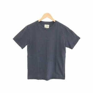 CAL O LINE キャルオーライン コットンクルーネックTシャツ ネイビー M メンズ ITOEP22L9VJU