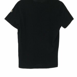 MONCLER モンクレール MAGLIA T-SHIRT プリントTシャツ ブラック M IT70SOU1TE2Gの画像2