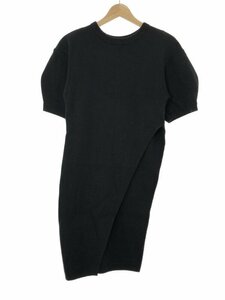 CLANE クラネ 22SS SLANT CUT THERMAL TOPS フロントカットサーマルトップス ブラック 1 ITSQD3LQZGRW