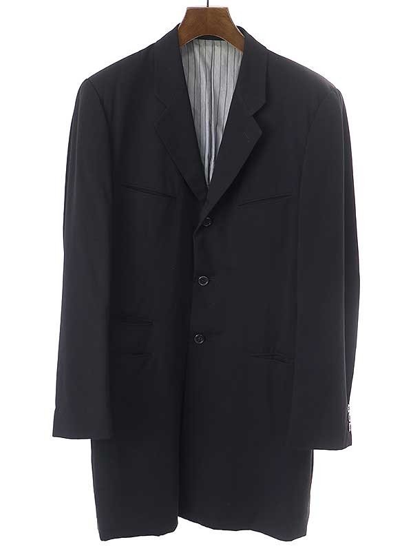 【極美品】Black Comme des Garcon ロングコート　黒　XS 2025年最新】Yahoo!オークション -「black comme des garcons