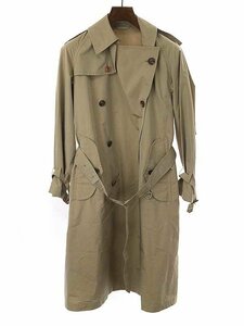 AURALEE オーラリー 20SS FINX POLYESTER BIG TRENCH COAT ビッグトレンチコート ベージュ 0 ITN3RZ2VPYB4