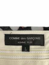 COMME des GARCONS HOMME PLUS コム デギャルソンオムプリュス 18AW 転写プリントスラックスパンツ ブラック L PB-P005 ITHF5WT195HM_画像3