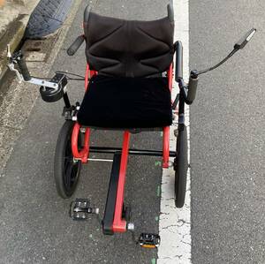 歩行障害者向け 足こぎ車椅子　新品 Mサイズ プロファンド コギー purofhand 利用者様に寄り添った最適付属品装着済