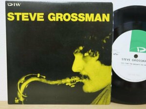 7★STEVE GROSSMAN THIS TIME THE DREAM'S ON ME / SOLAR (JAPAN PROMO/NOT FOR SALE)