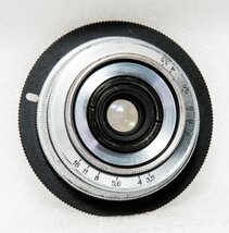 【改造レンズ】Carl Zeiss Tessar 35mm f/3.5 T* 【ヤシカ T AF-D】をSONY Eマウントレンズに改造_画像2