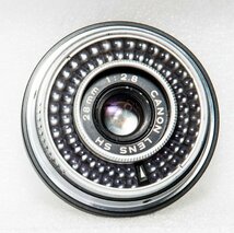 【改造レンズ】CANON SH F2.8/28mm キャノンdemi EE28のレンズをNEXマウントレンズに改造【SONY EマウントAPS-C用レンズ】_画像2