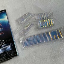 数量限定 在庫特価 GARAX クリスタル ルームランプレンズ セット ゴールド　アルファードANH/MNH/10W/15W マップ/リア (GLA-100G_画像2